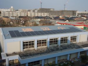 千葉市立磯辺小学校太陽光発電設備工事